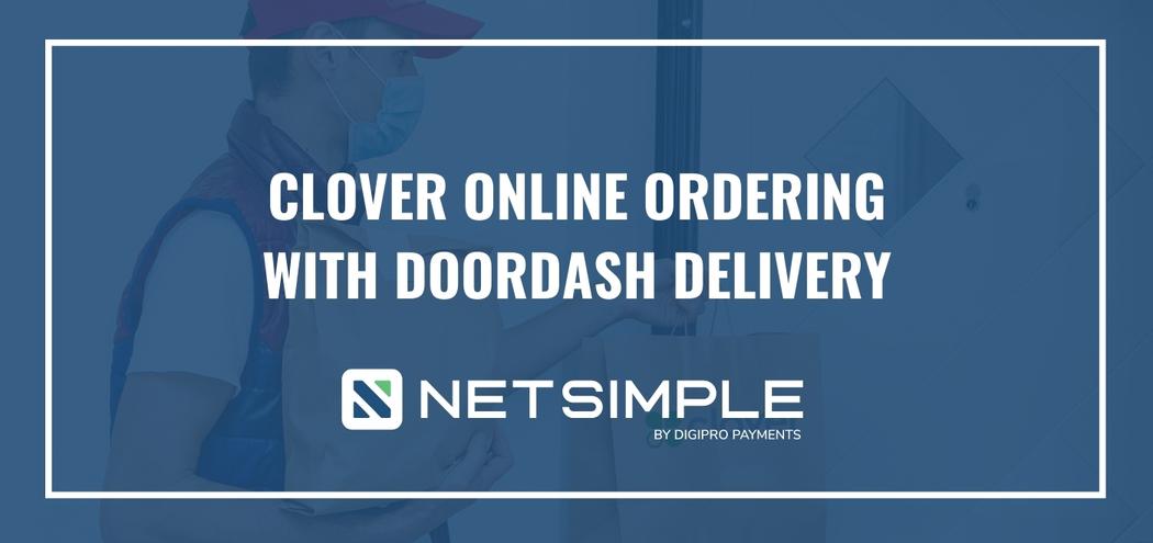 Clover online Ordering with Door Dash